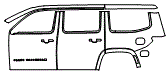 2024 Jeep Grand Wagoneer Door and Rear Fender Kit - PPF