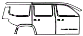 2025 Jeep Grand Wagoneer Door and Rear Fender Kit - PPF