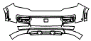 2025 Jeep Wagoneer Series II Bumper Kit - PPF