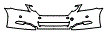 2011 Lexus GS 460 Bumper and Luggage Area Kit - PPF