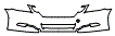 2008 Lexus GS 450h  Bumper and Luggage Area Kit - PPF