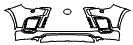 2024 Lexus LX 600 Premium Bumper Kit - PPF