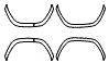 2022 Lexus LX 600 Base Fender Flare Kit - PPF