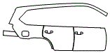 2018 Lexus LX 570 Door and Rear Fender Kit - PPF
