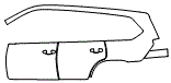 2021 Lexus LX Door and Rear Fender Kit - PPF