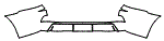 2020 Lexus LX Rear Bumper Kit - PPF