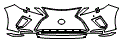 2020 Lexus RX Bumper Kit - PPF