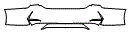 2025 Lexus ES  F Sport Handling Rear Bumper Kit - PPF