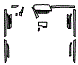 2025 Lexus ES 350 Black Line Special Edition Interior and Display Screen Kit - PPF