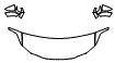 2022 Lexus ES Hood, Fender and Mirror Kit - PPF