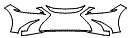 2021 Lexus ES 250 Bumper Kit - PPF