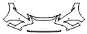 2021 Lexus ES Bumper Kit - PPF