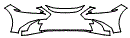 2020 Lexus ES  Luxury Bumper Kit - PPF