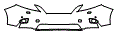 2012 Lexus RX 350 Bumper Kit - PPF