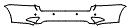 2013 Lexus RX 450h Base Rear Bumper Kit - PPF