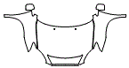 2009 Lexus RX 350 Hood, Fender and Mirror Kit - PPF