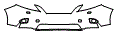 2010 Lexus RX 350 Bumper Kit - PPF