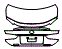 2023 Lexus RC 350 Base Trunk Lid Kit - PPF