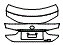 2022 Lexus RC F Base Trunk Lid Kit - PPF