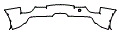 2011 Lexus LFA Rear Bumper Kit - PPF