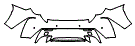 2016 Lexus RC F Rear Bumper Kit - PPF