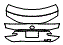 2016 Lexus RC F Trunk Lid - PPF