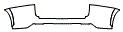 2021 Lexus NX Rear Bumper Kit - PPF