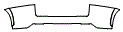 2021 Lexus NX  F Sport Black Line Rear Bumper Kit - PPF