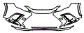 2023 Lexus NX  F Sport Bumper Kit - PPF