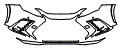 2023 Lexus NX  F Sport Bumper Kit - PPF
