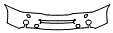 2009 Lexus RX 400h Bumper Kit - PPF