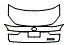2020 Lexus IS 350 Base Trunk Lid Kit - PPF