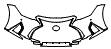 2024 Lexus IS 350 F Sport Bumper Kit - PPF