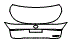 2025 LEXUS IS 300  Trunk Lid Kit
