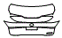 2025 LEXUS IS 300 F SPORT DESIGN  Trunk Lid Kit