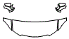 2024 Lexus IS Hood, Fender and Mirror Kit - PPF