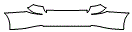 2008 Lexus ES 350 Rear Bumper Kit - PPF