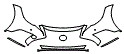 2023 Lexus LS Bumper Kit - PPF