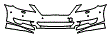 2011 Lexus LS 460 Bumper Kit - PPF