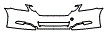 2009 Lexus GS 460 Bumper and Luggage Area Kit - PPF