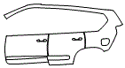 2022 Lexus GX Door and Rear Fender Kit - PPF