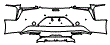 2022 Lexus LC Rear Bumper Kit - PPF