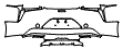 2025 Lexus LC Rear Bumper Kit - PPF