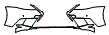 2015 Lexus CT200h Bumper Kit - PPF