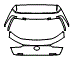 2024 Lexus UX 250h F Sport Handling Hatch Kit - PPF