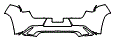 2020 Lexus UX Rear Bumper Kit - PPF