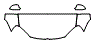 2006 Volkswagen Rabbit Hood, Fender and Mirror Kit - PPF
