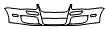 2006 Volkswagen GTI Grille and Bumper Kit - PPF