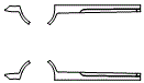 2011 Volkswagen Golf 2 Door Rocker Panel Kit - PPF