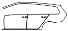 2019 Volkswagen Golf SportsWagen Door and Rear Fender Kit - PPF
